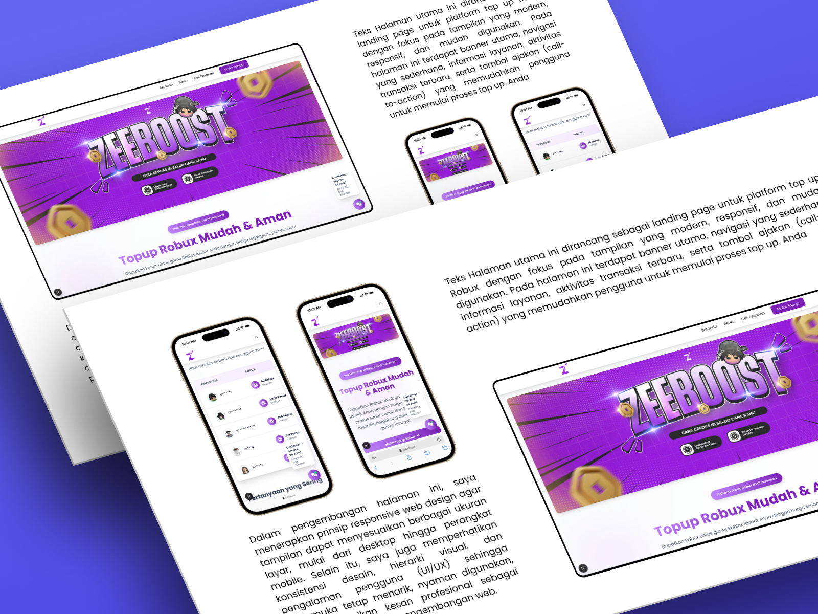 Website Topup Robux